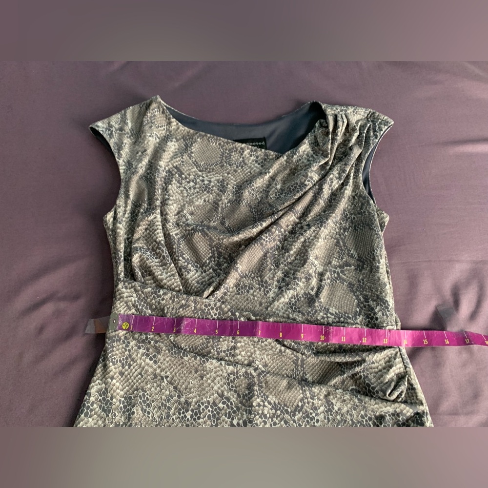 Connected Snake Print Apparel Dress - Picture 6 of 8